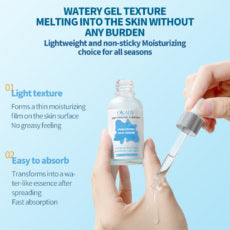 OKADY Deep Hydrating Hyaluronic Acid Facial Serum 30ml – Lightweight Moisture for All Skin Types, 24H Plumpness