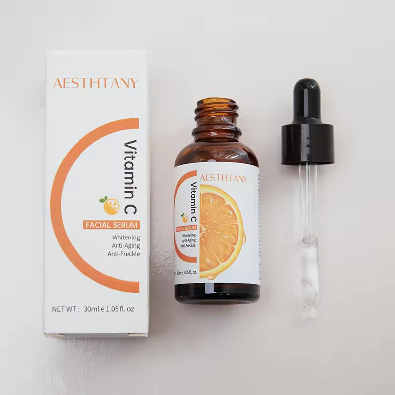 Aesthtany Vitamin C VC Facial Serum 30ml - Brighten, Hydrate &amp; Reverse Aging Naturally | For All Skin Types
