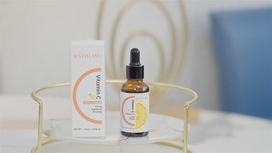 Aesthtany Vitamin C VC Facial Serum 30ml - Brighten, Hydrate &amp; Reverse Aging Naturally | For All Skin Types